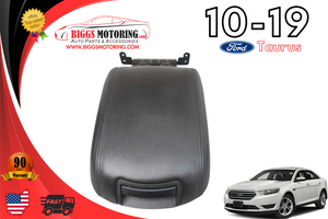 2010-2019 Ford Taurus Center Console Lid Black Middle Arm Rest Armrest Top Cover