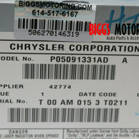 2013-2018 Chrysler Stadt & Land Rhb Mygig High Speed Navigation Radio P0509133