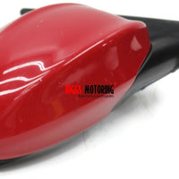 2006-2008 BMW 325i Passenger Right Side Power Door Mirror Red - BIGGSMOTORING.COM