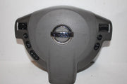 2008-2012 NISSAN SENTRA DRIVER STEERING WHEEL AIR BAG GRAY