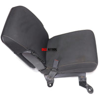 2002-2010 Ford F250 F350 F450 Super Duty Front Black Cloth Jump Seat | OEM - BIGGSMOTORING.COM