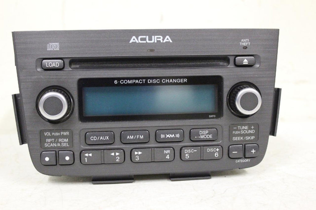 2005-2006 Acura Mdx Am/ Fm Xm Radio 6 Disc Changer Cd Player 39101-S3V-A180 - BIGGSMOTORING.COM