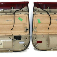 2003-2010 VW Beetle Convertible Passenger & Driver Side Door Panels Red & Beige - BIGGSMOTORING.COM