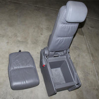 05-10 HONDA ODYSSEY MIDDLE KIDS  PLUS ONE JUMP SEAT LEATHER GREY CUP H. STORAGE