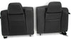 2011-2014 Ford Mustang Passenger & Driver Side Rear Seats Black Leather