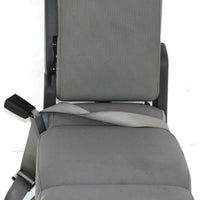 2004-2008  Ford F150  Front Center Console Jump Seat W/ Cup Holder Gray - BIGGSMOTORING.COM