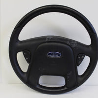 2002-2005 Ford Escape Driver Steering Wheel W/ Air Bag 3L84 78043B13 - BIGGSMOTORING.COM