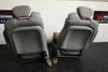 99-10 FORD F250 F350 FRONT JUMP SEATS GREY CLOTH 2005 RIGHT  & LEFT