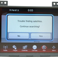 11-14 Dodge Charger 300 Navigation Radio Touch 8.4'' Display Screen  05064798Ah - BIGGSMOTORING.COM