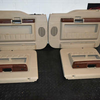 08-10 Ford F250 F350 King Ranch Rear & Front Passenger & Driver Side Door Panels - BIGGSMOTORING.COM