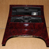 07-13 ESCALADE CONSOLE MOUNTED CUP HOLDER WOOD GRAIN has tray cigarette lighter - BIGGSMOTORING.COM