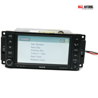 2007-2010 Chrysler Jeep Dodge MyGig Low Speed Navigation Radio P05064401AI