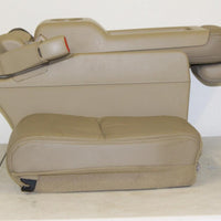 05-10 HONDA ODYSSEY PLUS ONE JUMP SEAT LEATHER TAN 09 NEWER 08-10 STORAGE CLEAN9