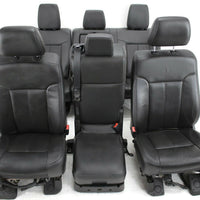 2011-2016  Ford F250 Front & Rear Passenger & Driver Side Jump Seat Set