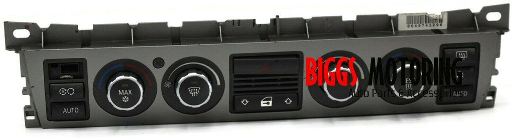 2006-2008 Bmw 750i 760i Ac Heater Climate Control Unit 6411 6981405-01 - BIGGSMOTORING.COM