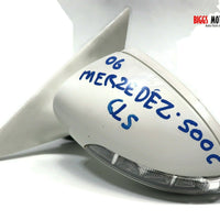 2006-2008 Mercedes Benz CLS500 Driver Left Side Power Door Mirror White - BIGGSMOTORING.COM