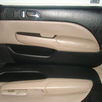 97-01 PRELUDE DOOR PANELS R&L BLACK/ TAN LEATHER 2 TONE