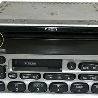 1998-2002 Ford Explorer Radio Stereo Cassette Cd Player 1L2F-18C868-GA - BIGGSMOTORING.COM