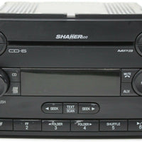 2005-2009 Ford Mustang Shaker 500 Radio Stereo Cd Player  7R3T-18C815-NB - BIGGSMOTORING.COM