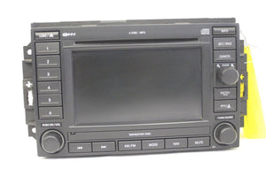 2005-2009 JEEP GRAND CHEROKEE RADIO RECEIVER NAVIGATION 6 DISC PLAYER 56038646AM - BIGGSMOTORING.COM