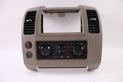 2004-2007 NISSAN XTERRA A/C HEATER CLIMATE CONTROL RADIO BEZEL 68260 EA100 - BIGGSMOTORING.COM