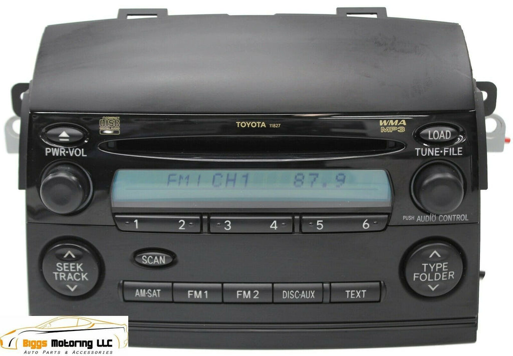 2008-2010 Toyota Sienna Radio Stereo Cd Player  86120-08210