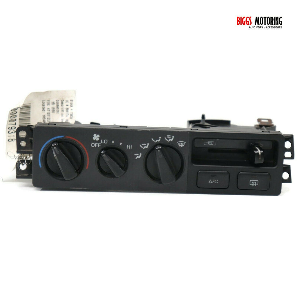 1992-1996 Toyota Camry Ac Heater Climate Control Unit - BIGGSMOTORING.COM