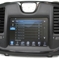 15-19 Chrysler 300  RA3 8.4'' Dash Radio Display Touch Screen 68206389AF+ code - BIGGSMOTORING.COM