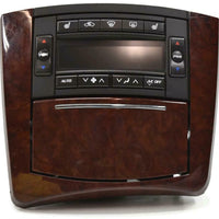 2004-2007 CADILLAC SRX TEMPERATURE CONTROL ASH TRAY WOOD GRAIN 15233494 - BIGGSMOTORING.COM