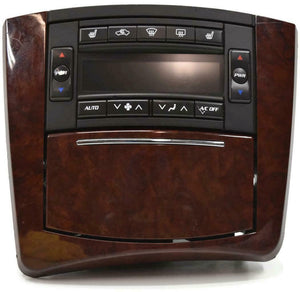 2004-2007 CADILLAC SRX TEMPERATURE CONTROL ASH TRAY WOOD GRAIN 15233494 - BIGGSMOTORING.COM