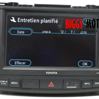 2008-2010 Toyota Highlander Navigation Radio Cd Player Touch Screen 86120-48F30