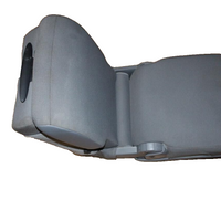 06-08 DODGE RAM 1500 2500 3500 JUMP SEAT GREY CENTER CONSOLE DUAL STORAGE