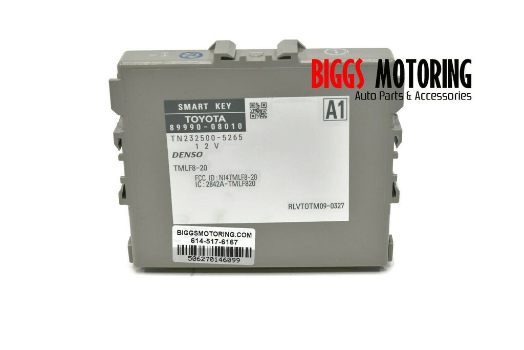 2011-2019 Toyota Sienna Smart Key Computer Module 89990-08010