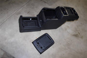 2008 OEM DODGE caravan SLIDING FRONT CENTER CONSOLE DRINK W/ BASE & BOLTS BLACK