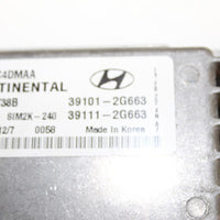 2011-2013 Hyundai  Engine Computer  Control Module Ecu 39101-2G663