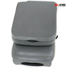 2002-2008 Dodge Ram Center Console Jump Seat W/ Storage Gray leather - BIGGSMOTORING.COM