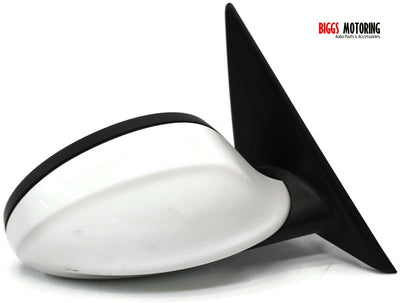 2006-2008 BMW  328xi Passenger Right Side Power Door Mirror White - BIGGSMOTORING.COM