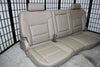 14-18 Silverado Sierra Tan Leather Rear Seat Crew Cab W/ Cup Holder 60/40 Fold - BIGGSMOTORING.COM