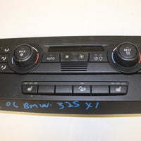 2006-2008 Bmw 325I A/C Heater Temperature Climate Control Unit 6411 6983944-01 - BIGGSMOTORING.COM