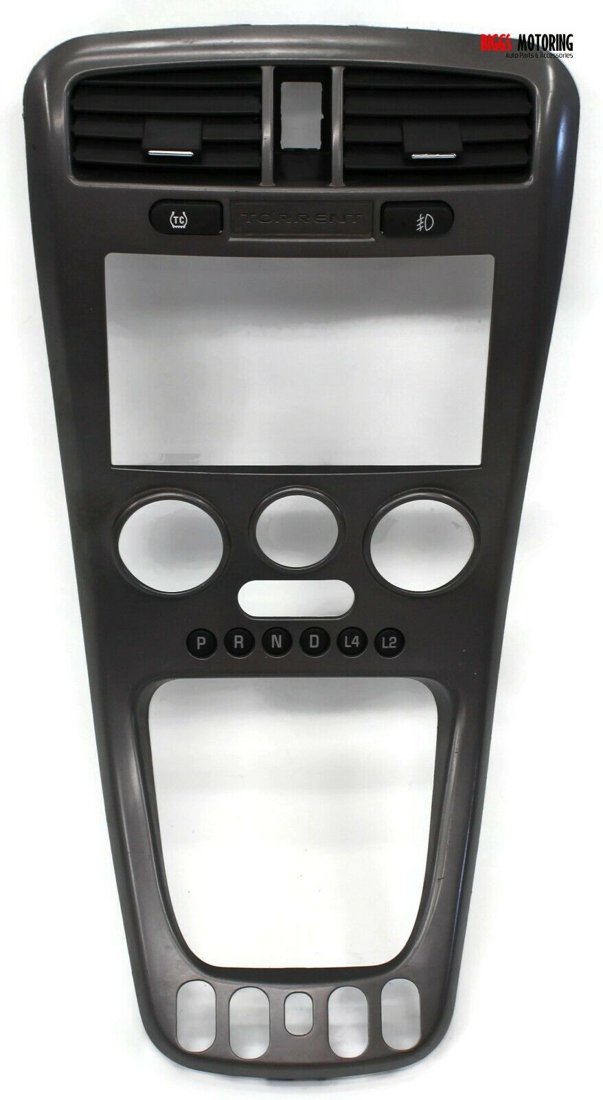 2005-2007 Pontiac Torrent Radio Climate Control Bezel - BIGGSMOTORING.COM