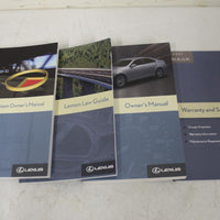 2007 LEXUS OWNERS MANUAL NAVIGATION QUICK LAW  WARRANTY & SERVICE  GUIDE