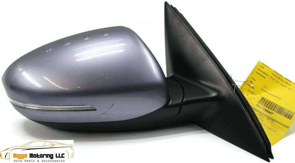 2011-2015 KIA OPTIMA PASSENGER RIGHT SIDE POWER DOOR MIRROR GRAPHITE 3260