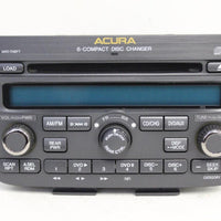 2005-2006 Acura Mdx Radio Stereo Am/ Fm 6 Disc Changer Cd Player - BIGGSMOTORING.COM