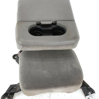 1999-2010 Ford F250 Center Console Jump Seat  W/ Storage Gray - BIGGSMOTORING.COM