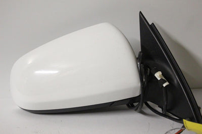 2003-2008 AUDI A4 SEDAN PASSENGER RIGHT SIDE POWER DOOR MIRROR WHITE - BIGGSMOTORING.COM