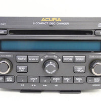 2005-2006 Acura Mdx Radio Stereo Am/ Fm 6 Disc Changer Cd Player - BIGGSMOTORING.COM