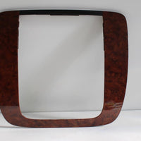 CHEVY SILVERADO TAHOE SUBURBAN GMC SIERRA YUKON 07 - 2013 RADIO BEZEL WOOD GRAIN