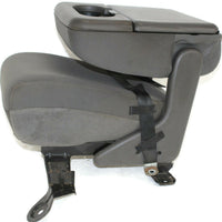 1999-2010 Ford F250 F350 Front Center Console Jump Seat W/ Cup Holder Gray - BIGGSMOTORING.COM