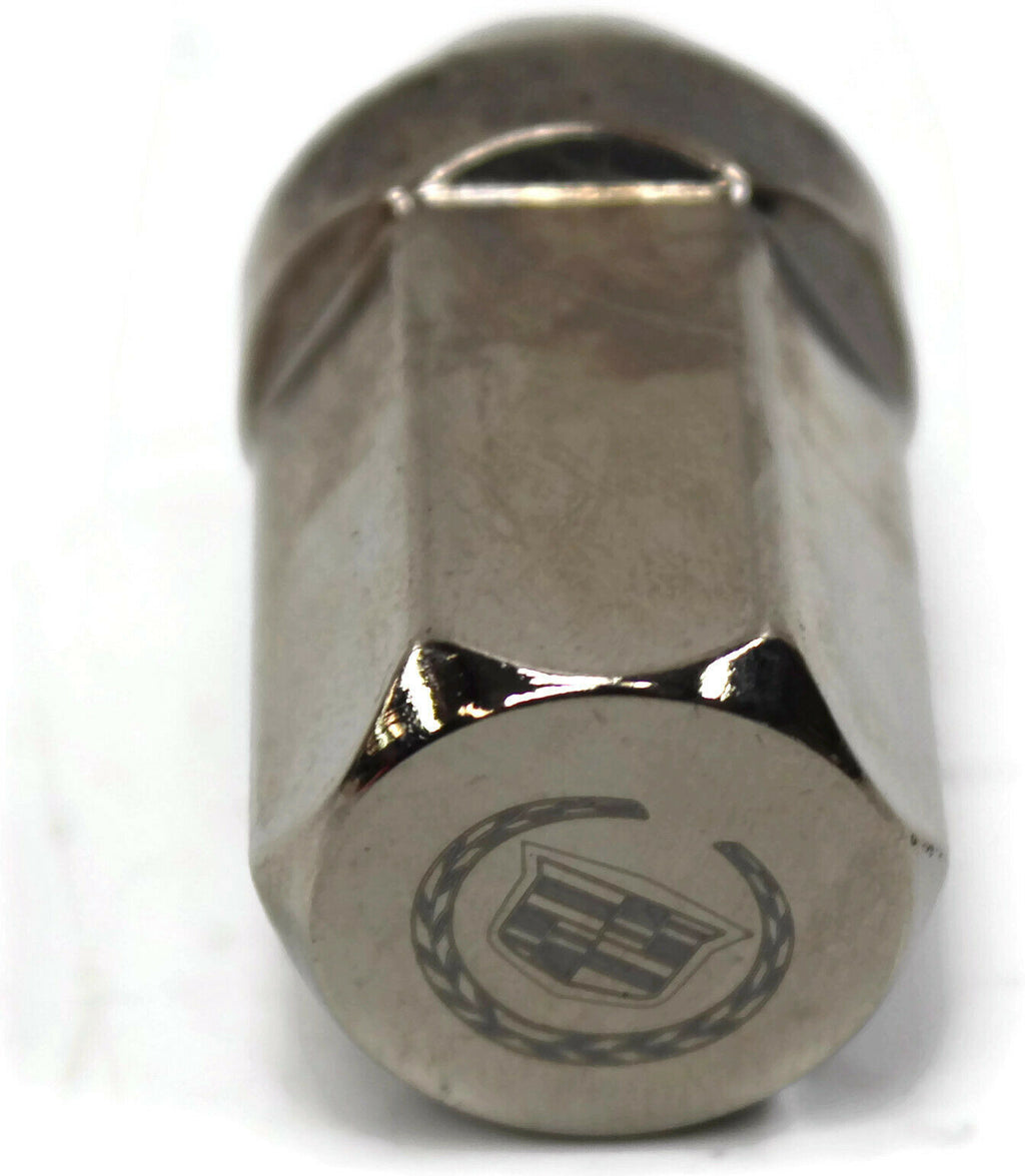 2006-2011 CADILLAC SXR XLR CTS CHROME LUG NUT W/ CREST 17801676