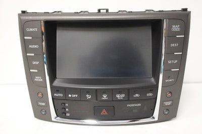 2010 Lexus Is250 Radio Navigation Information Display Screen 86431-53090